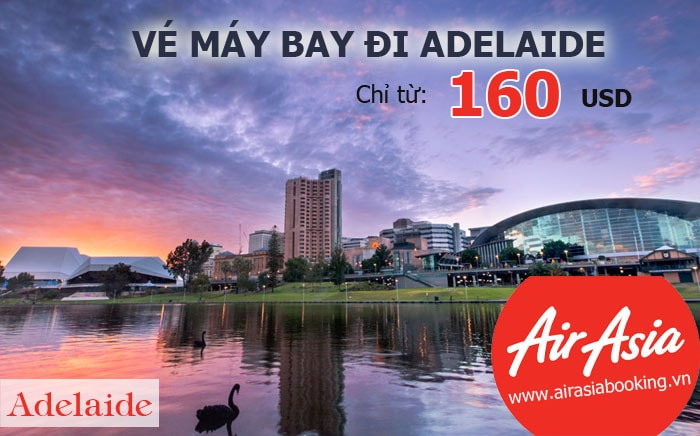 Vé máy bay đi Adelaide giá rẻ nhất