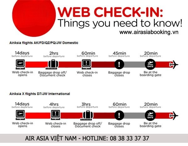 Check-in tự động của Air Asia