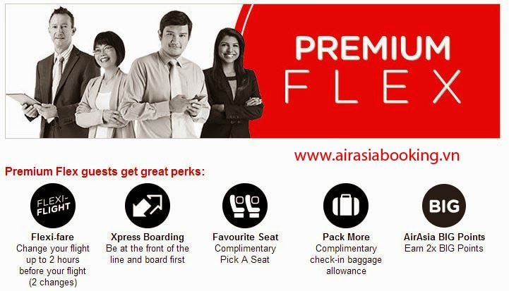 Hạng đặc biệt linh hoạt của Air Asia