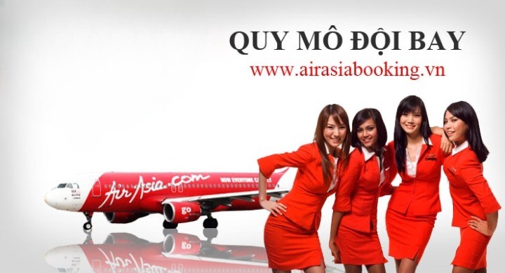 Quy mô đội bay Air Asia