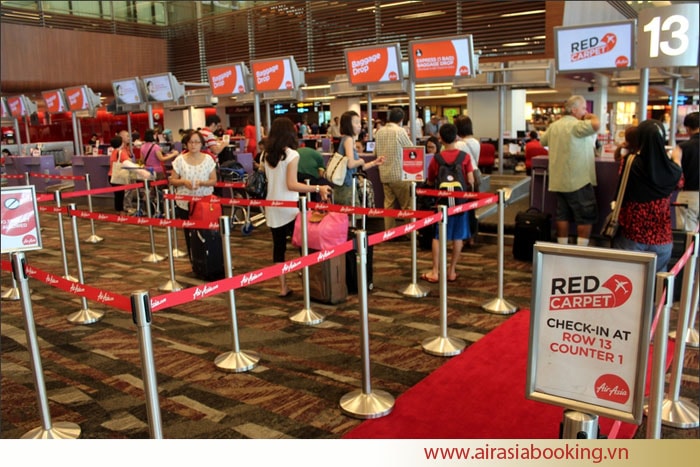 Dịch vụ Red Carpet của Air Asia