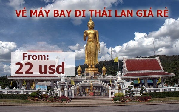 Vémáy bay đi Thái Lan giá rẻ