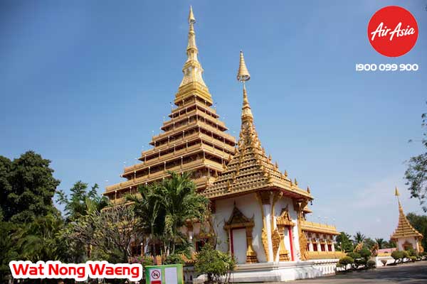 Chùa Wat Nong Waeng (Bảo tháp 9 tầng)