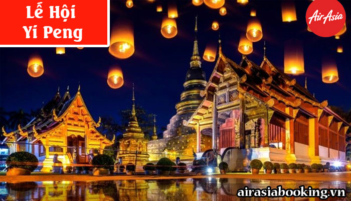 Lễ hội thả đèn trời Yi Peng ở Chiang Mai 2024