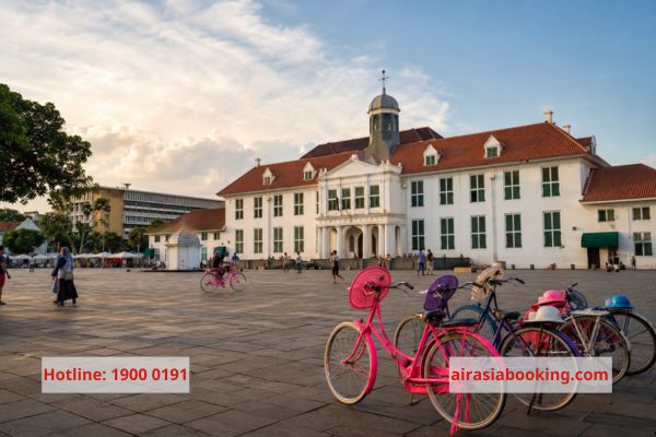 phố cổ Kota Tua Jakarta