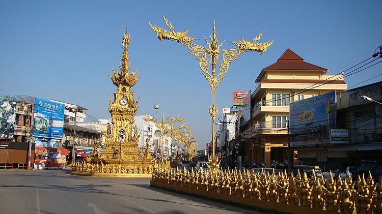 Tam Giác Vàng Chiang Rai - nơi giao nhau ba nước Thái Lan Lào Myanmar
