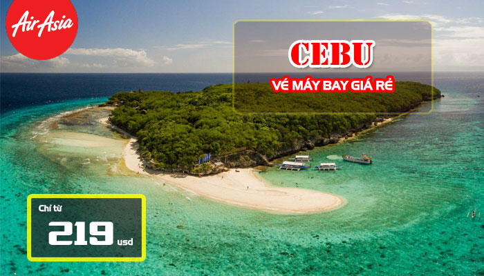 Vé máy bay đi Cebu giá rẻ