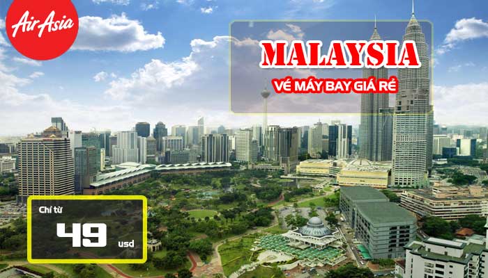 Giá vé máy bay từ Việt Nam đi Malaysia