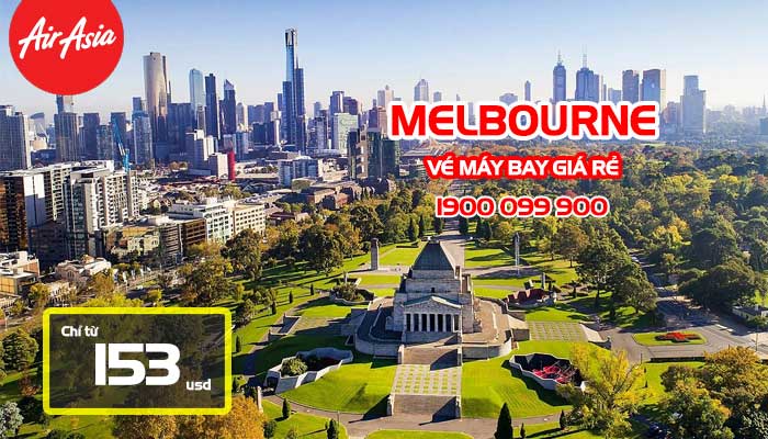 Vé máy bay đi Melbourne