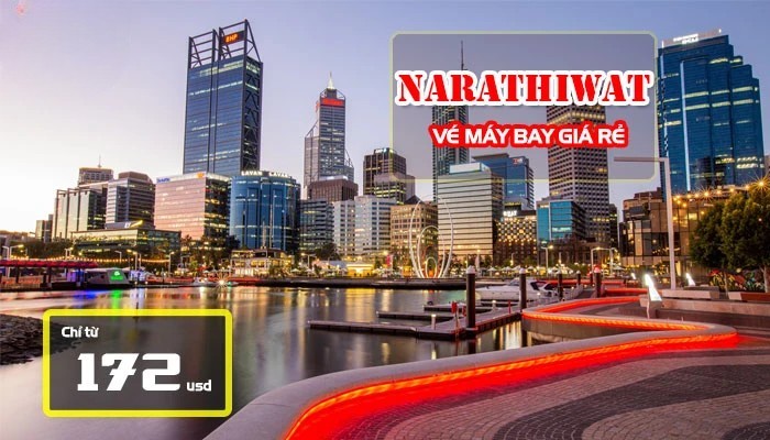 vé máy bay đi Narathiwat giá rẻ