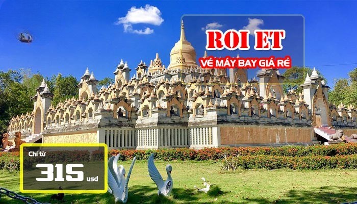 vé máy bay đi Roi Et giá rẻ
