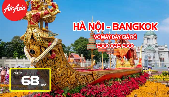 Vé máy bay Hà Nội đi Bangkok