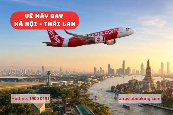 vé máy bay Hà Nội đi Thái Lan AirAsia