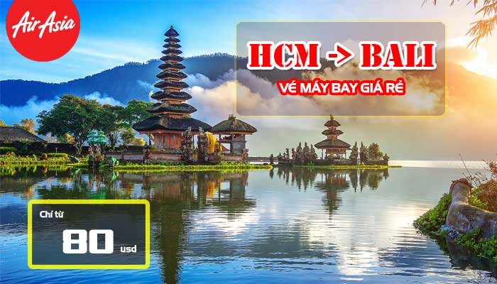 Vé máy bay Hồ Chí Minh đi Bali