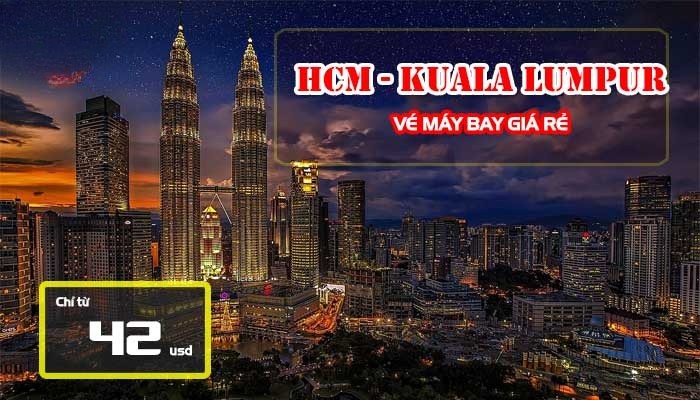 vé máy bay Hồ Chí Minh đi Kuala Lumpur Air Asia